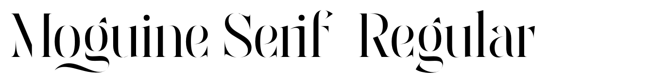 Moguine Serif Regular